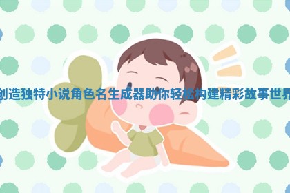 创造 🐘 独特小说角色名生成器助你轻 🐞 松构建精彩故事世界