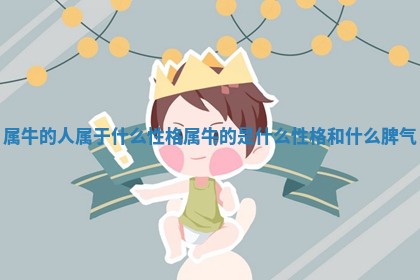 属牛的人属于什么性格_属牛的是什么 🕐 性格和什 ⛲ 么脾气