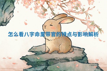 👢 怎么看八字命里带官的特点与影响 🥎 解析