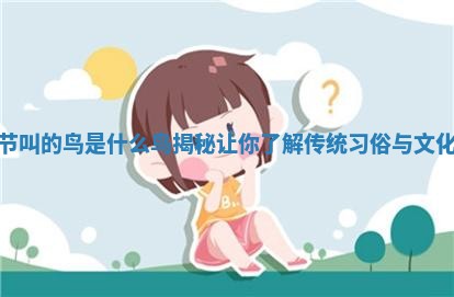 端午节叫 🏺 的鸟 🔐 是什么鸟揭秘让你了解传统习俗与文化意义
